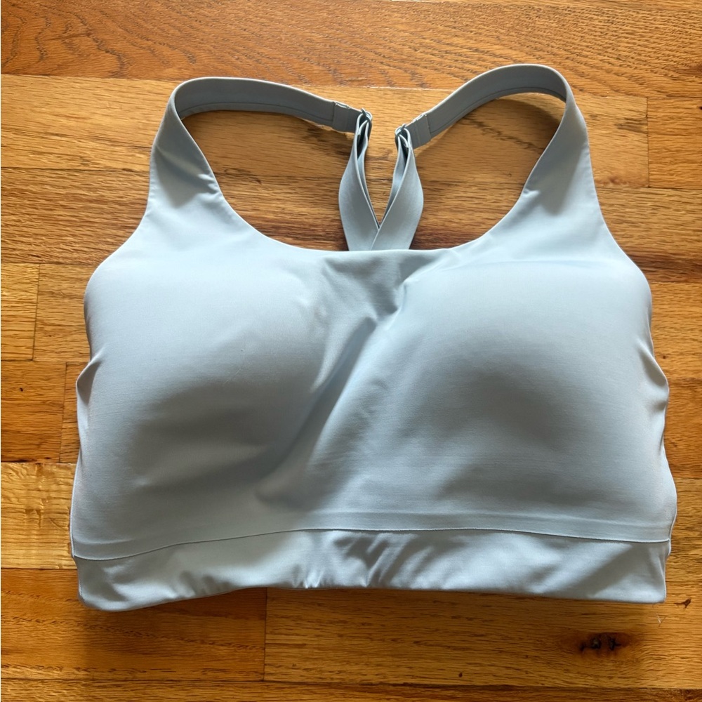 Athleta Blue Racerback Sports Bra
